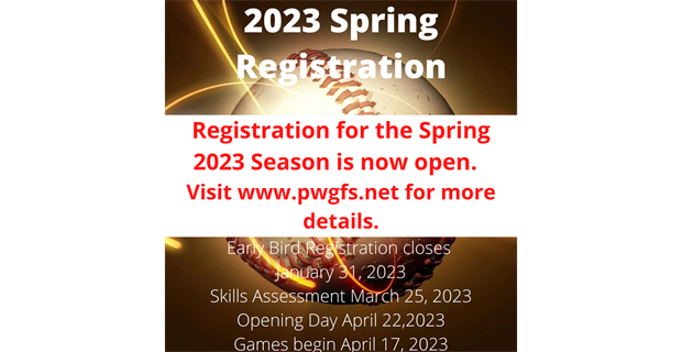 2023 Spring Registration is Now Open!