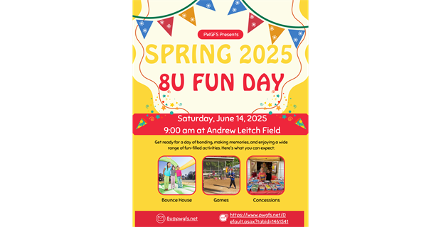Spring 2025 8U Fun Day