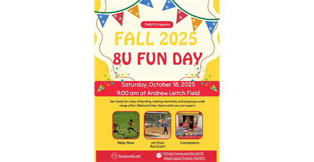 Fall 2025 8U Fun Day
